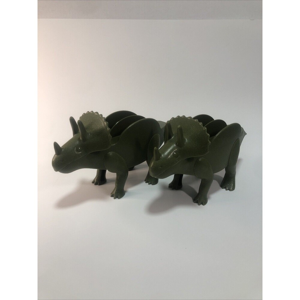 Dinosaur Taco Holder 2 Count,Barbuzzo Tricerataco Dinosaur  birthday party decor